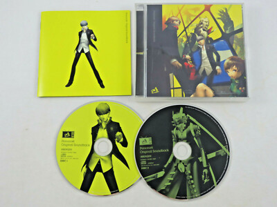 Persona 4 Original Soundtrack OST Japanese Import 2CD Music Persona 4 Original Soundtrack OST Japanese Import 2CD Music