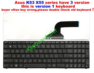 New for ASUS K53TA K53B K53X K53SV K53E K53 K53SJ K53BY X55C X55U X55VD Keyboard