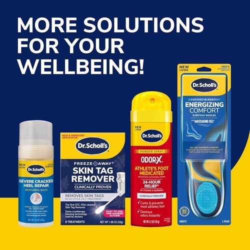 Dr. Scholls Odor-X Ultra Geruchsbekämpfung Fußspray Pulver 4,7 Unzen - Bild 6 von 6