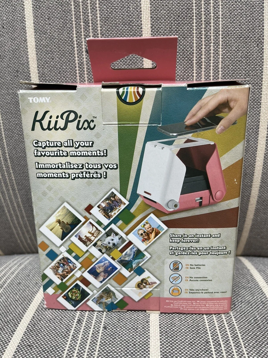 KiiPix Portable Smartphone Picture Printer No Batteries Required
