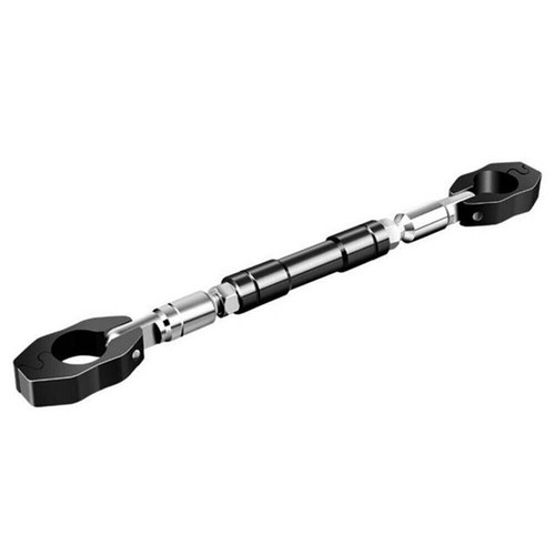 Motorcycle 7/8" Handle Diameter 22mm Handlebar Brace & Clamp Bar Set Black - Picture 5 of 9