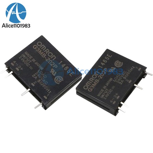 5 Stück SSR Board 5 STCK. G3MB-202P DC-AC PCB SSR In 5 V DC Ausgang 240 V AC 2A Solid State Relais G3MB-202P