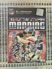 MASTERPIECES - ELI MANNING NEW YORK GIANTS 100 Pc SEALED PUZZLE #91539 NIB