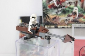 LEGO 7128 System Star Wars Speeder Bikes Complete With Box And Manual USED