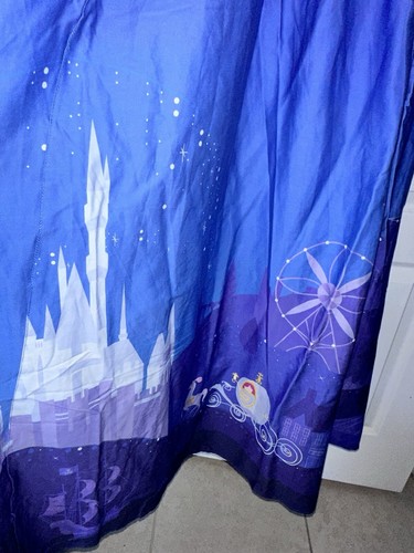 NEW WT Disney Dress Womens XL Blue Cinderella Castle Her Universe Ashley Taylor - Picture 17 of 18