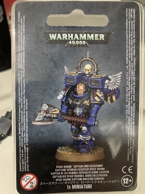 Games Workshop Space Marines Captain Lord Executioner Warhammer 40.000 Neu in OVP New