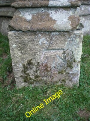Photo 6x4 OS benchmark - Stockton, Apley Park lodge house Stockton/SO729 c2014