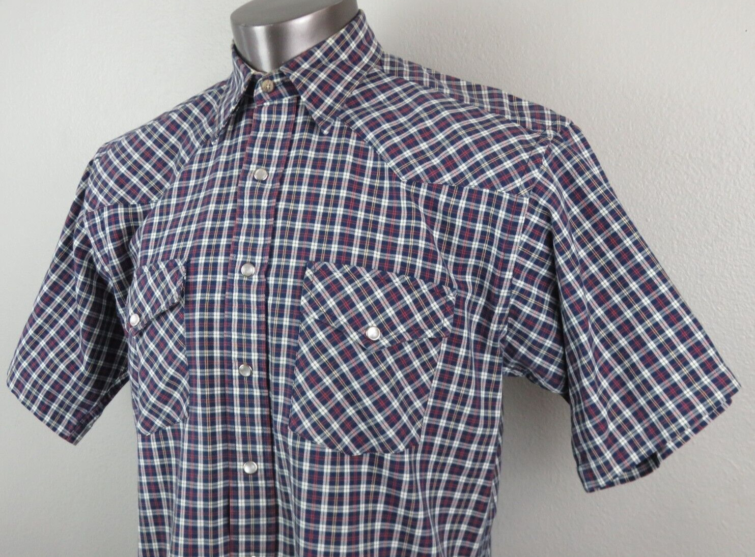 Pendleton Pearl Snap Short Sleeve Button Front Sh… - image 4