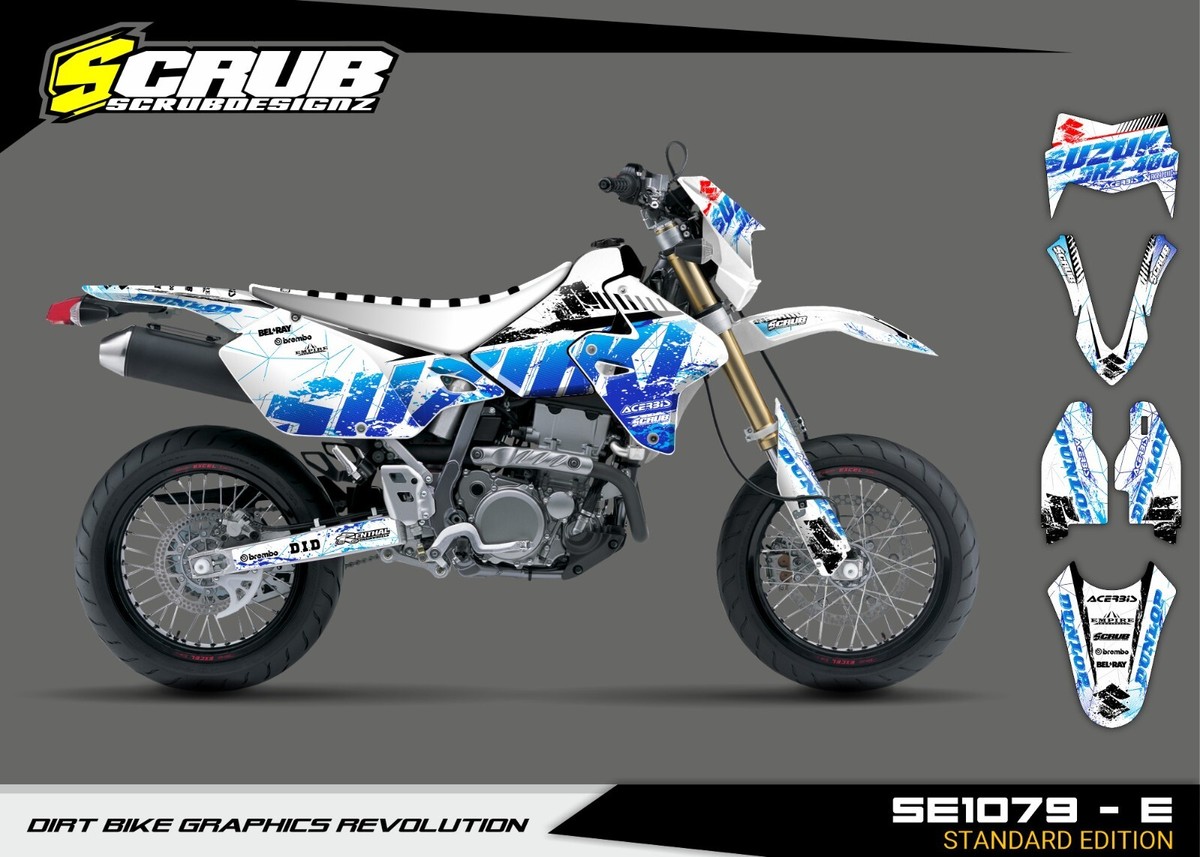 Plastics + Graphics Suzuki DRZ400 SM Supermoto DR-Z 1999-2024