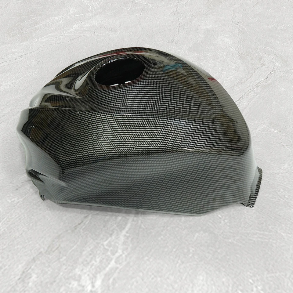 Fuel Gas Tank Cover Fairing For Suzuki GSXR1000 K9 2009-2016 Carbon Fiber Look - Image 3 of 4