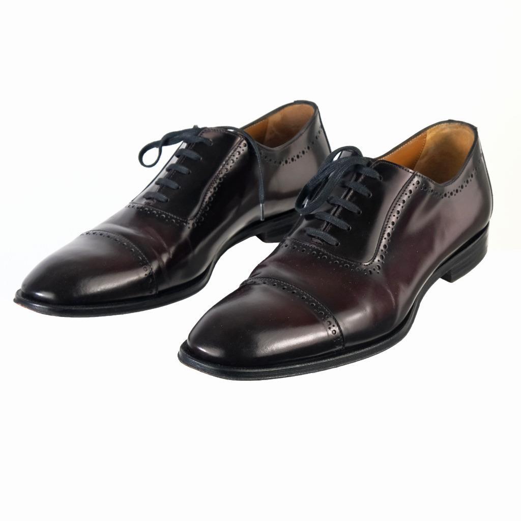 Brunomagli size 11M Brogue captoe wallabi Oxfords Bruno Magli Mens Brown Captoe Oxfords Size US 11 W Made In  main image 2