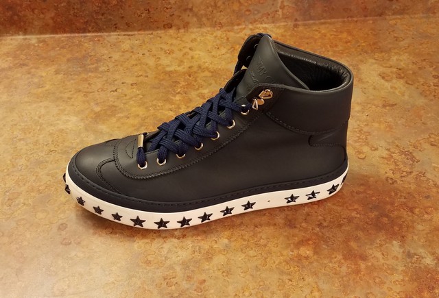 jimmy choo high top trainers