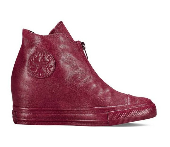 Size Converse Chuck Taylor All Star Mid Lux Red for sale