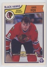 1983-84 O-Pee-Chee Greg Fox #101 t4m