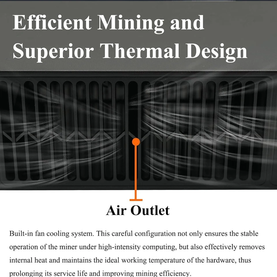 Lucky Miner LV08 4.2TH/S Solo Miner SHA-256  2.4G 25W WiFi Bitcoin Miner - Image 3 of 4