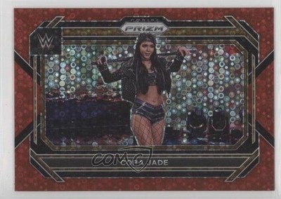 2023 Panini Prizm WWE Under Card Red Prizm /99 Cora Jade #30 07ru