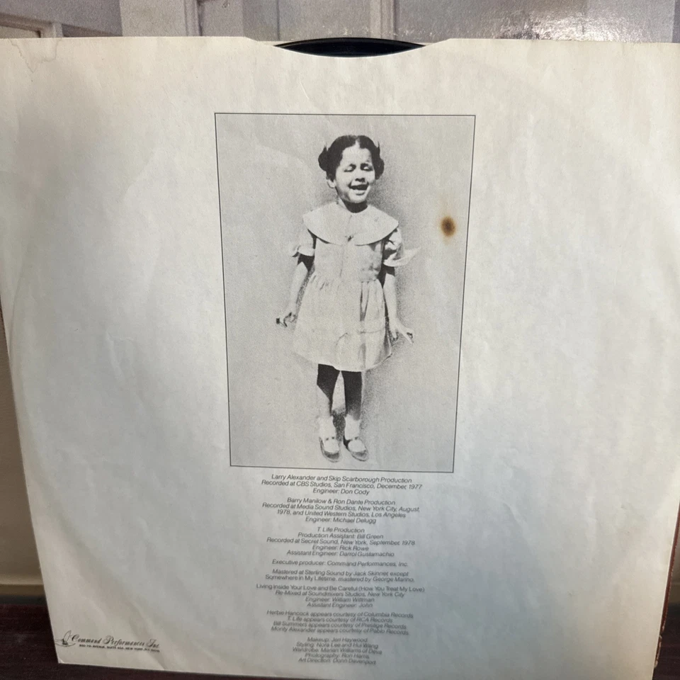 Phyllis Hyman - Somewhere In My Lifetime (LP Vinyl) 1978 Arista – AB 4202 VG - Image 3 of 4