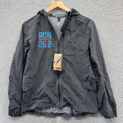 ASICS Chicago Marathon Rain Jacket Women's Medium Accelerate 2.0