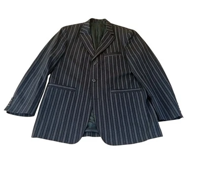 Veste de costume Eden Park brodé pur vintage Annee 1990 2000 broderie Rare - Photo 1/4