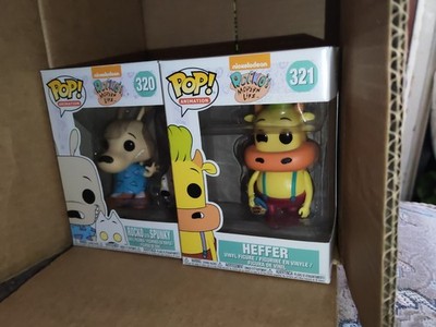Rocko's Modern Life Rocko with Spunky 320 & Heffer 321 Funko Pop Vinyl Figur