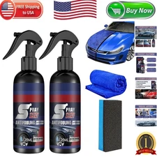 Instant Shine: 2PCS 3 in 1 Ceramic Car Coating Spray - Quick & Effective