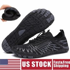 Norty Mens Water Shoes Aqua Socks Surf Yoga Exercise Pool Beach Swim Slip On