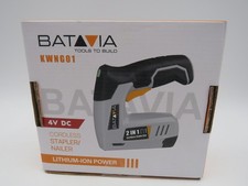 BATAVIA Electric Staple Gun 2-in-1 Cordless Brad Nailer & Stapler Kit NEW