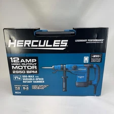 New HERCULES HE34 Variable-Speed Rotary Hammer
