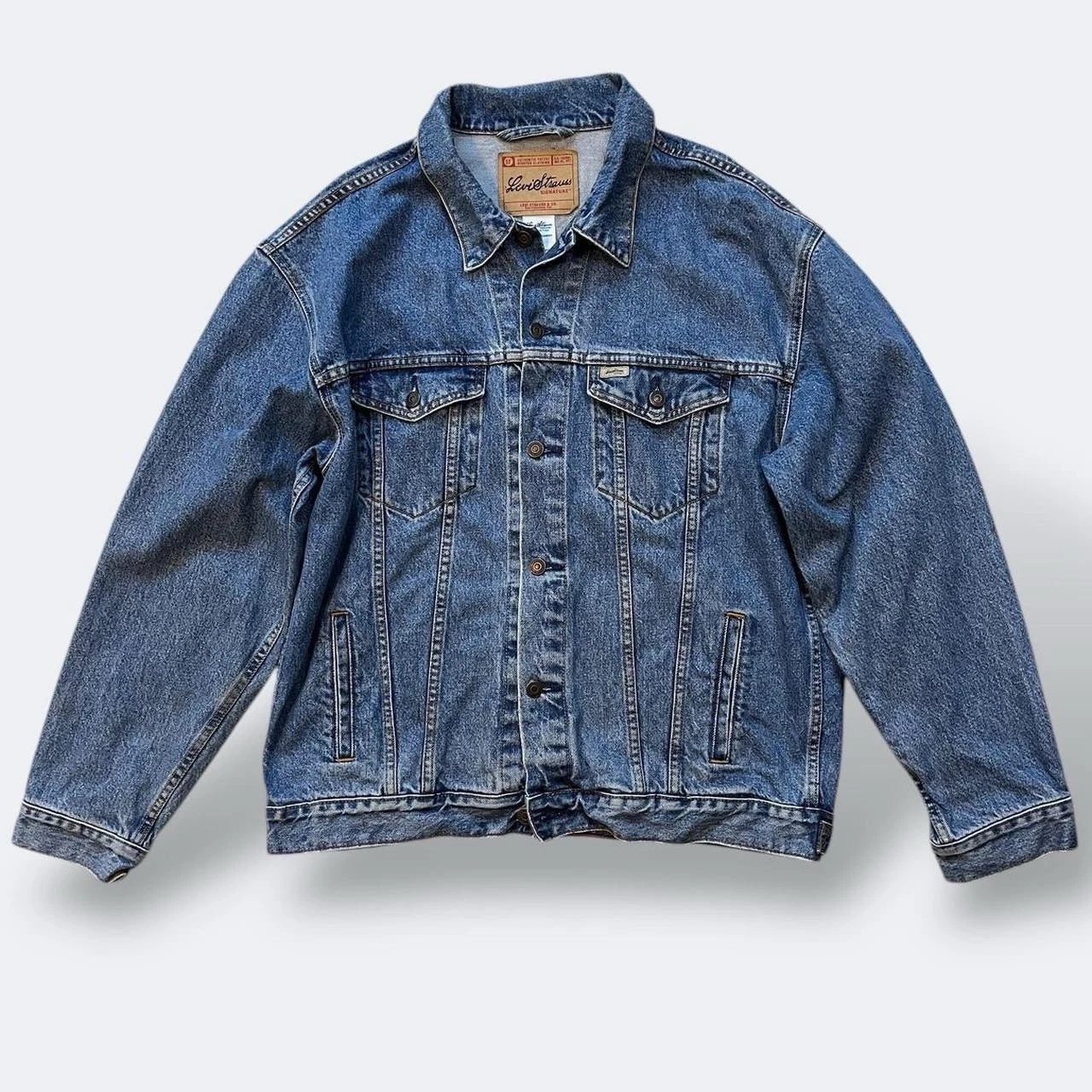 Vintage Levi's Denim Jacket Size XL Retro Loose Stonewashed Levi Strauss Line
Opens in a new window 