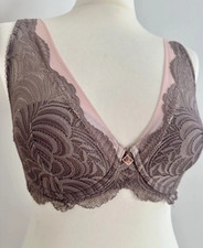 Bügel BH Bustier Spitze Push Up Balconette D...