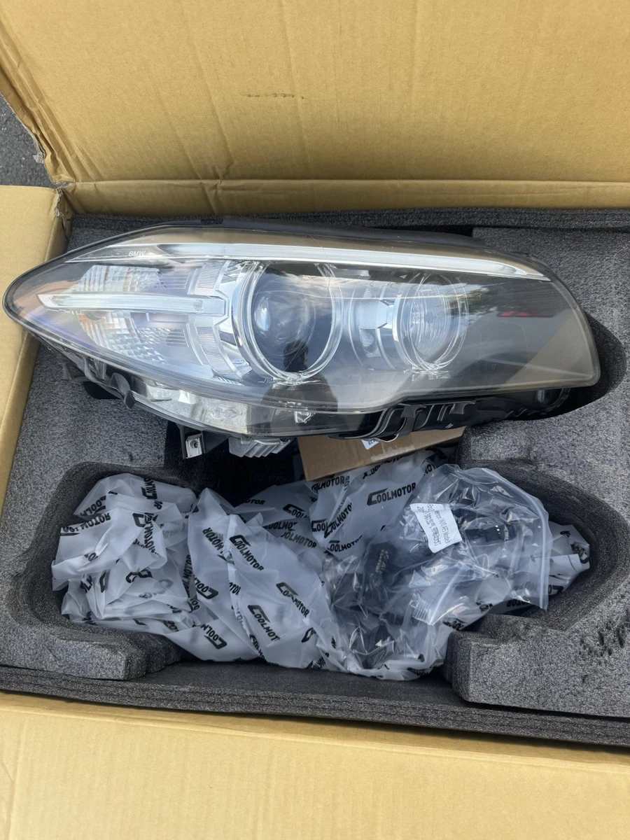 Pair Of Front LED Angel Eyes Rings For BMW 528i 535i XDrive (2014-2016) – Cold White, 2-Year Warranty