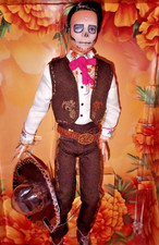 NEW IN HAND Mattel KEN Dia de los Muertos Collector Doll 2025 ORANGE GOLD BARBIE