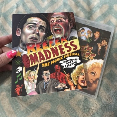 NEW* Reefer Madness The Movie Musical Blu-ray W Slip Vinegar Syndrome Dark Star