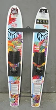 HO SPORTS Hot Shot Youth Trainers Waterskis w/ Bar 46" up to 65lbs