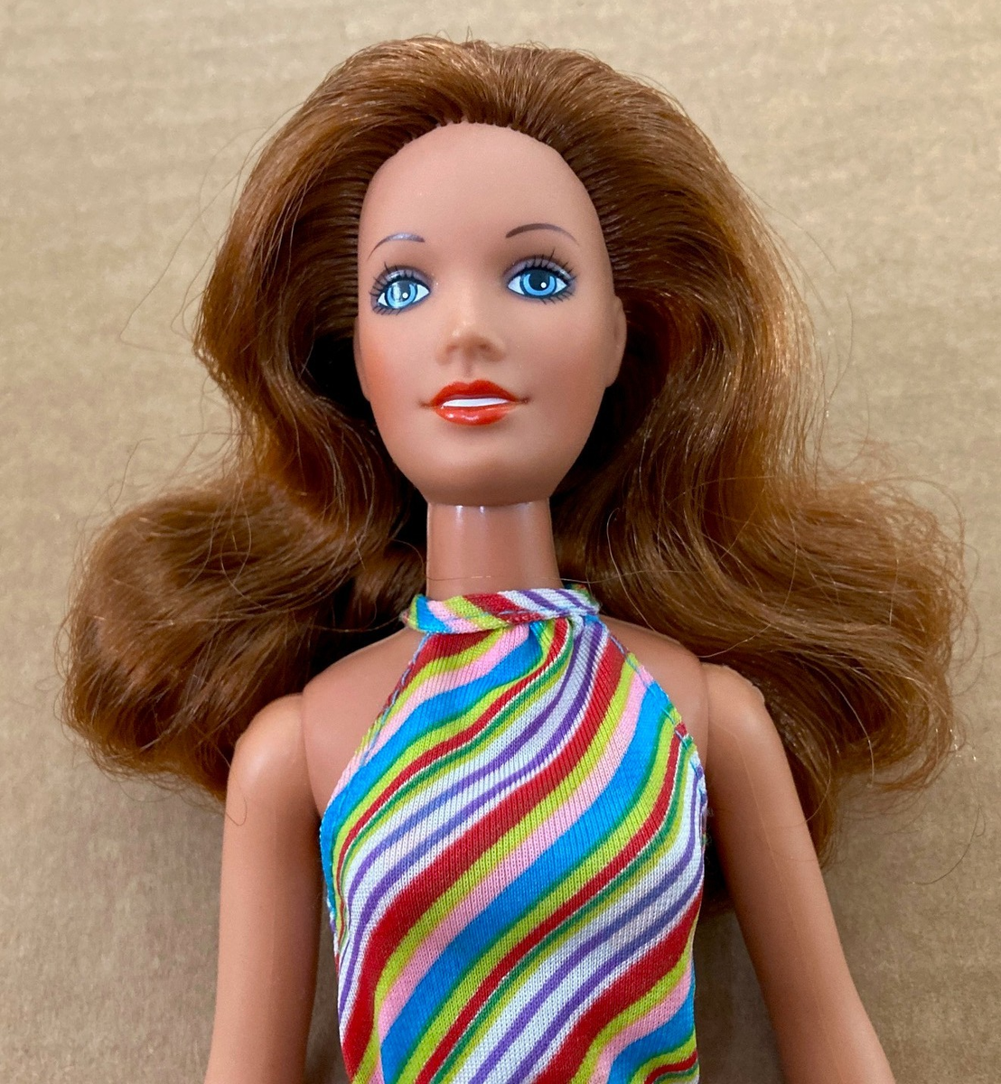 Vintage 1978 Kenner Darci Cover Girl Red Hair Redhead Doll Used
