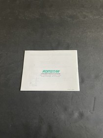 Baseball stars 2 nes Manual Only