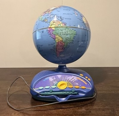 LeapFrog Quantum Leap Explorer Globe Interactive Learning Eureka Challenge Works