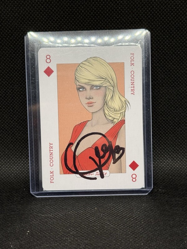 taylor swift signed Coa