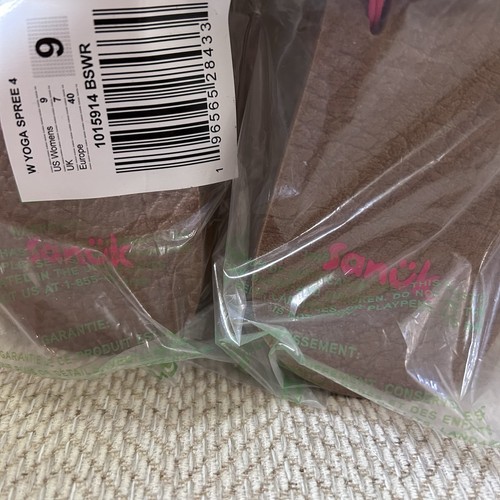 Neu Sanuk Yoga Spree 4 Damen-Flip-Flip vegan koralle Größe 9 1015914 - Bild 3 von 8