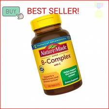 Nature Made Super B Complex with Vitamin C and Folic Acid, Dietary Supplement fo