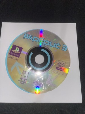 Wipeout 3 (Sony PlayStation 1, 1999) Disc Only Tested