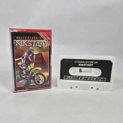 Kickstart Off Road Simulator Commodore 64 128 Cassette Tape Mastertronic
