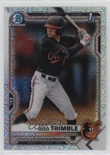 2021 Bowman Draft Chrome Asia Mojo Refractor Reed Trimble #BDC-144 c5r