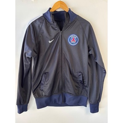 Nike Paris Saint-Germain Track Jacket Full Zip Soccer White Stripe