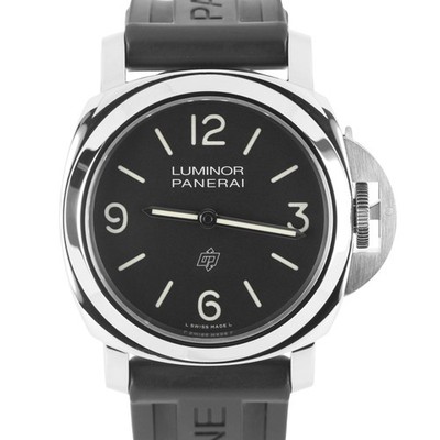 2023 PAPERS Panerai Luminor Stainless Steel Black 44mm PAM01086 Rubber Watch BOX