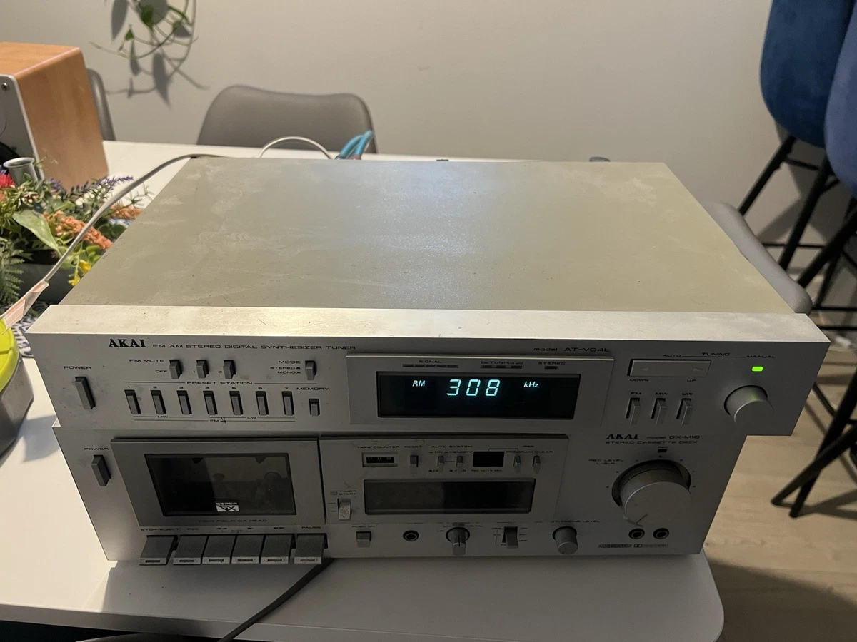 ト静】 ☆ AKAI VU-J TV TUNER UK-30 TAPE VA-300 VH-1 LC-303 BATTERY