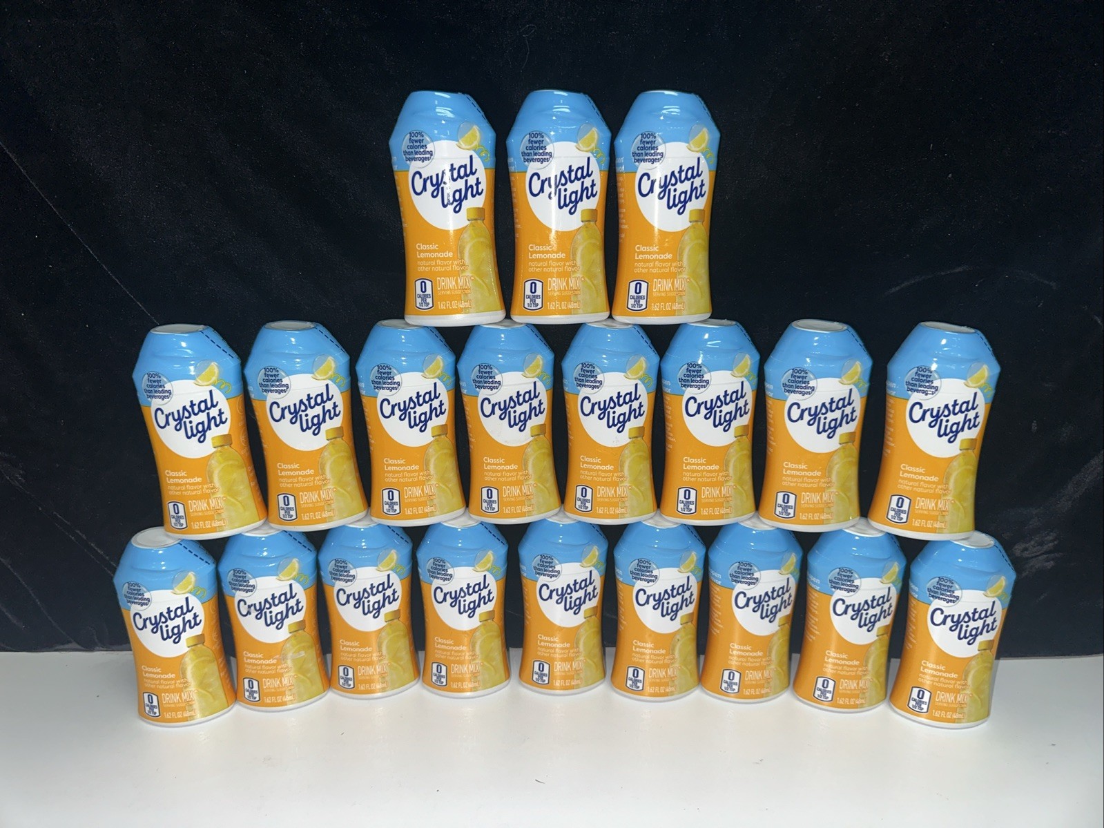 PACK OF 20--Crystal Light CLASSIC LEMONADE Liquid Water Enhancer 1.62 oz