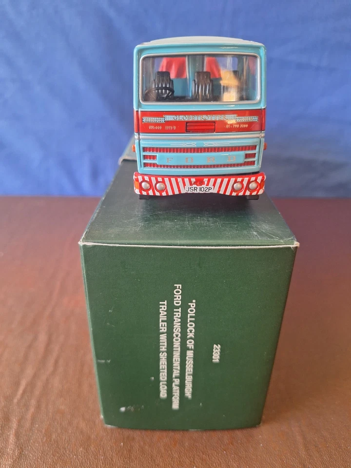 Corgi 23301 - Ford Transcontinental Platform Trailer + Sheet Load - Mint - Image 2 of 4