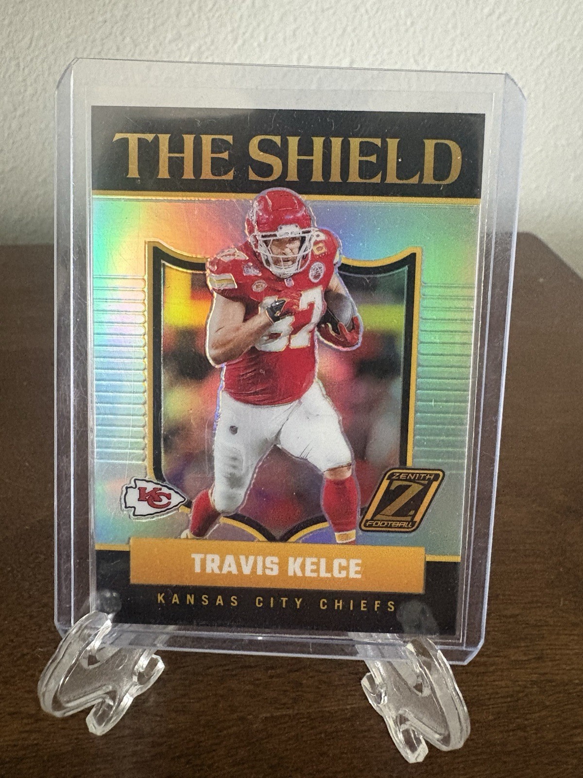 2024 Zenith Football - Travis Kelce The Shield Case Hit Prizm #19