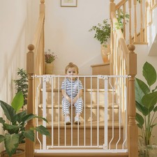 29-48" c, Baby Safety Essentials, Auto Close Gate for Doorways, Easy Install ...